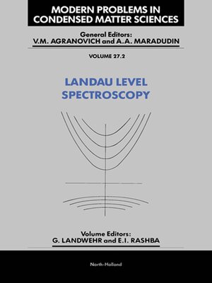 cover image of Landau Level Spectroscopy